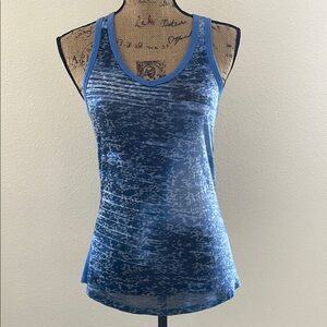 the north face partial open back tank top